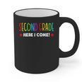 2nd Grade Here I Come Kids 1st Grade Graduation Graphic Print Coffee Mug