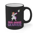3rd Grade Graduation Unicorn End Of Year Third Graphic Print Coffee Mug