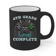 4th Grade Level Complete Gamer 4 Grade Graduation Graphic Print Coffee Mug