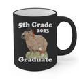 5th Grade Graduation Class Of 2023 Capybara Fifth Graduate Graphic Print Coffee Mug
