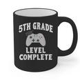 5th Grade Level Complete Gamer Class Of 2025 Graduation Graphic Print Coffee Mug