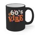 60's Vibe Retro Nostalgia Classic Mixtape Era 1960s Party Graphic Print Coffee Mug