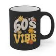 60's Vibe Vintage Nostalgia Mixtape Era 1960s Party Groovy Graphic Print Coffee Mug
