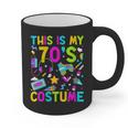 This Is My 70's Costume Nostalgia Mixtape Era 1970s Party Graphic Print Coffee Mug