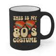 This Is My 80s Costume Vibes Nostalgia 1980s Vintage Fashion Graphic Print Coffee Mug