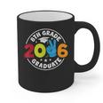 8th Grade 2026 Graduate School Senior Year Graduation Day Graphic Print Coffee Mug