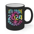 8th Grade Graduate 2024 Graduation Last Day Of School Tie Graphic Print Coffee Mug