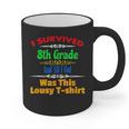 8th Grade Graduation Boys Girls Grad Education Graphic Print Coffee Mug
