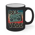 90's Vibe Vintage Style Cassette Tape Nostalgia 1990s Party Graphic Print Coffee Mug