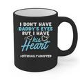 Adoption Announcement Day Dad Heart Small Graphic Print Coffee Mug Adoption Announcement Day Dad Heart Small Graphic Print Coffee Mug