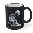 Aesthetic Spaceman Astronaut On The Moon Space Introvert Graphic Print Coffee Mug Aesthetic Spaceman Astronaut On The Moon Space Introvert Graphic Print Coffee Mug