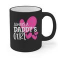 Always a Daddy's Girl Shirt Daughter Girls Women Graphic Print Coffee Mug