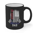 American Flag Go Kart Racing Race Dad Flag Graphic Print Coffee Mug American Flag Go Kart Racing Race Dad Flag Graphic Print Coffee Mug