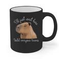 Antisocial Introvert Capybara Sarcastic Humor Graphic Print Coffee Mug Antisocial Introvert Capybara Sarcastic Humor Graphic Print Coffee Mug