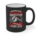 Asshole Dad And Smartass Daughter Best Friend For Life Graphic Print Coffee Mug