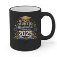 My Auntie Mastered It Class Of 2025 Masters Graduation Graphic Print Coffee Mug