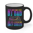 Awesome DJ Dad DJ Music Graphic Print Coffee Mug Awesome DJ Dad DJ Music Graphic Print Coffee Mug