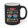 What An Awesome Pre-K Graduate Looks Like 2025 Graduation Graphic Print Coffee Mug