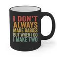 Baby Twins For Pregnant Mum Dad Graphic Print Coffee Mug