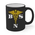 Bachelor Of Science Nursing Graduation Graphic Print Coffee Mug