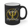 Bachelor Of Science Psychology Graduation Graphic Print Coffee Mug