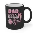 Ballerina Bday Dance Dad Of The Birthday Girl Ballet Dancer Graphic Print Coffee Mug