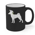 Basenji Graduation Dog Graduate Graphic Print Coffee Mug