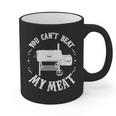 BBQ Pit Reverse Flow Smoker Accessory Dad Grill Graphic Print Coffee Mug