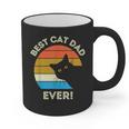 Best Cat Dad Ever Men Graphic Print Coffee Mug