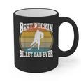 Best Puckin Billet Dad Hockey Graphic Print Coffee Mug