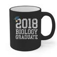 Biology Graduation Shirt 2018 Science Biology Graduate Graphic Print Coffee Mug
