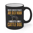 Blue Heeler Dad Australian Cattle Dog Men Graphic Print Coffee Mug