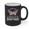 Brother Angel In My Memory Cute Family Remembrance Match Graphic Print Coffee Mug Brother Angel In My Memory Cute Family Remembrance Match Graphic Print Coffee Mug
