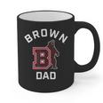 Brown University Bears Arched Dad Graphic Print Coffee Mug