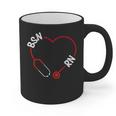 BSN RN Nurse Graduation Nursing Essentials BSN Nurses Graphic Print Coffee Mug