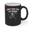 Cant Hear You Im Gaming Introvert Gamer Antisocial Graphic Print Coffee Mug