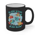Cartoon Sarcasm Anti-Social Nihilism Introvert Fish Graphic Print Coffee Mug