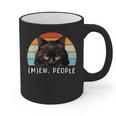 Cat Pun Introvert Anti Social Ew People Kitty Graphic Print Coffee Mug Cat Pun Introvert Anti Social Ew People Kitty Graphic Print Coffee Mug