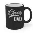 Cheer Dad Green Cheerleading Matching Parents Graphic Print Coffee Mug