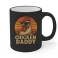 Chicken Daddy Vintage Chicken Dad Farmer Poultry Farmer Graphic Print Coffee Mug