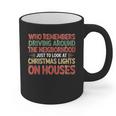 Christmas Lights Nostalgia – Holiday Memory Christmas Spirit Graphic Print Coffee Mug