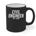 Civil Engineer Graduation Shirt New Civil Engineer Graphic Print Coffee Mug