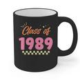 Class Of 1989 School Graduation Meetup Reunion Graphic Print Coffee Mug