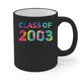 Class Of 2003 School Reunion College Highschool Graduation Graphic Print Coffee Mug