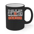 Class Of 2018 Alm18hty Senior 2018 Graduation T-Shirt Graphic Print Coffee Mug