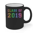 Class Of 2019 High School Graduation Date Graduate Graphic Print Coffee Mug