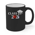 Class Of 2021 Graduation For Him Her Bowling Graphic Print Coffee Mug