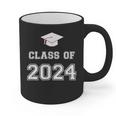 Class Of 2024 Graduation Graphic Print Coffee Mug