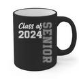 Class Of 2024 Senior 24 Shirt High School Graduation Party Graphic Print Coffee Mug