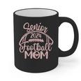 Class Of 2024 Senior Football Graduation Mom Graphic Print Coffee Mug